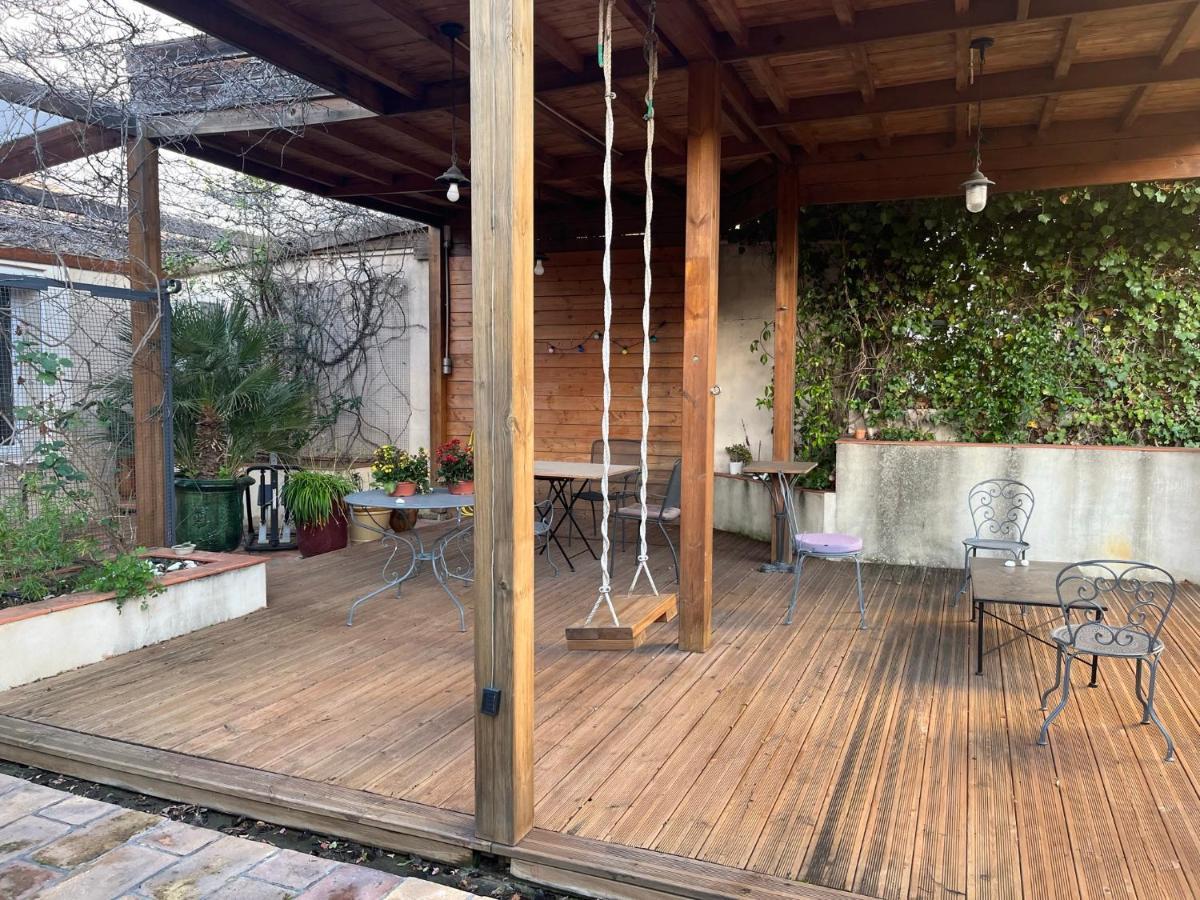 Maison Chaleureuse Avec Grande Terrasse Nîmes Exterior foto